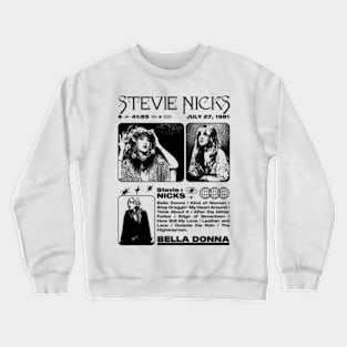 Stevie Nicks Bella Donna 2024 Concert Crewneck Sweatshirt